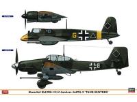 Hasegawa 1/48 Henschel Hs129B-1/2 & Junkers Ju87G-2 'TANK BUSTERS' (07409) English Color Guide & Paint Conversion Chart - i0