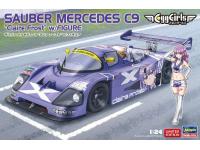 Hasegawa 1/24 SAUBER MERCEDES C9 'CLAIRE FROST' w/ FIGURE (SP582) Color Guide  and  Paint Conversion Chart  - i0
