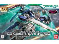 Bandai HG 1/144 GN-0000+GNR-010 00 RAISER + GN SWORD III Color Guide and Paint Conversion Chart  - i0