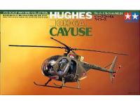 Tamiya 1/72 HUGHES OH-6A CAYUSE (60724) Color Guide and Paint Conversion Chart  - i0