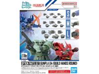 Bandai 1/144 OPTION PARTS SET GUNPLA 04 (BUILD HANDS ROUND) Color Guide and Paint Conversion Chart  - i0