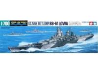 tamiya 1/700 u.s. navy battleship bb-61 iowa (31616) color guide and paint conversion chart