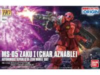 BANDAI HG 1/144 MS-05 ZAKU I (CHAR AZNABLE) Color Guide and Paint Conversion Chart - i0