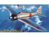 HASEGAWA 1/48 MITSUBISHI A6M2b ZERO FIGHTER TYPE 21 (JT43) COLOR GUIDE AND PAINT CONVERSION CHART - i0