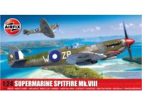 AIRFIX 1/24 Supermarine Spitfire Mk.VIII (A17002) Color Guide and Paint Conversion Chart - i0