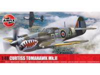 airfix 1/48 curtiss tomahawk mk.ii (a05133a) color guide and paint conversion chart