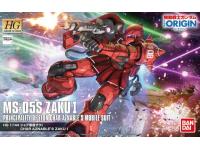 BANDAI HG 1/144 MS-05S ZAKU I  Color Guide and Paint Conversion Chart - i0