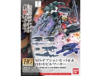 BANDAI HG 1/144 MS OPTION SET 6 AND HD MOBILE WORKER Color Guide and Paint Conversion Chart - i0