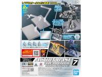 BANDAI ACTION BASE 7 (CLEAR COLOR) MIRROR STICKER SET - i0