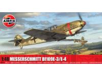 Airfix 1/48 Messerschmitt Bf109E-3/E-4 (A05120C) Color Guide and Paint Conversion Chart - i0