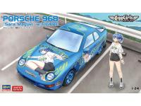 HASEGAWA 1/24 PORSCHE 968 'SARA MAYUKI' w/ FIGURE (SP615)  - i0