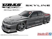 AOSHIMA 1/24 NISSAN URAS 2002 D1 Spec REPLICA ER34 SKYLINE '01 (4905083068779)  - i0