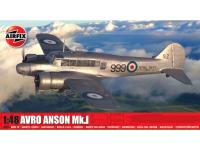 airfix 1/48 avro anson mk.i (a09191a) colour guide and paint conversion chart