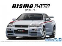 Aoshima 1/24 NISSAN BNR34 SKYLINE GT-R NISMO S-TUNE 04 (No.SP5)  - i0