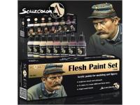 Scale Color Flesh Paint Set